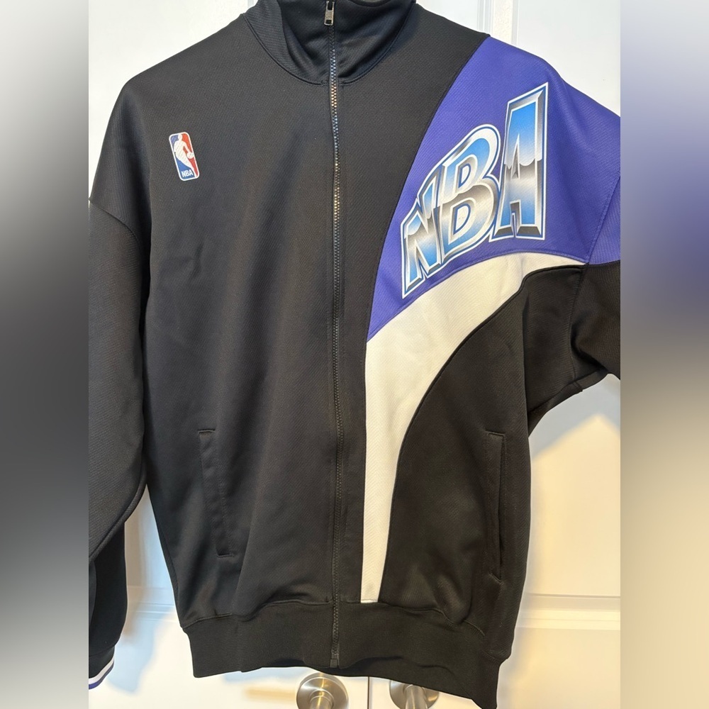 Vintage Japan NBA Track Jacket by Capital Industry Inc —Retro Warm-Up Zip Jacket - Picture 2 of 13